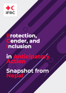 Protection, Gender and Inclusion in Anticipatory Action - Snapshot from Nepal