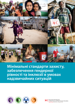 Picture of cover of minimum standards in Ukrainian 