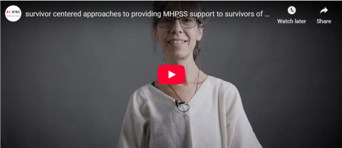Screenshot MHPSS video