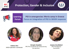 PGIiE Moria Camp Learning Forum Flyer